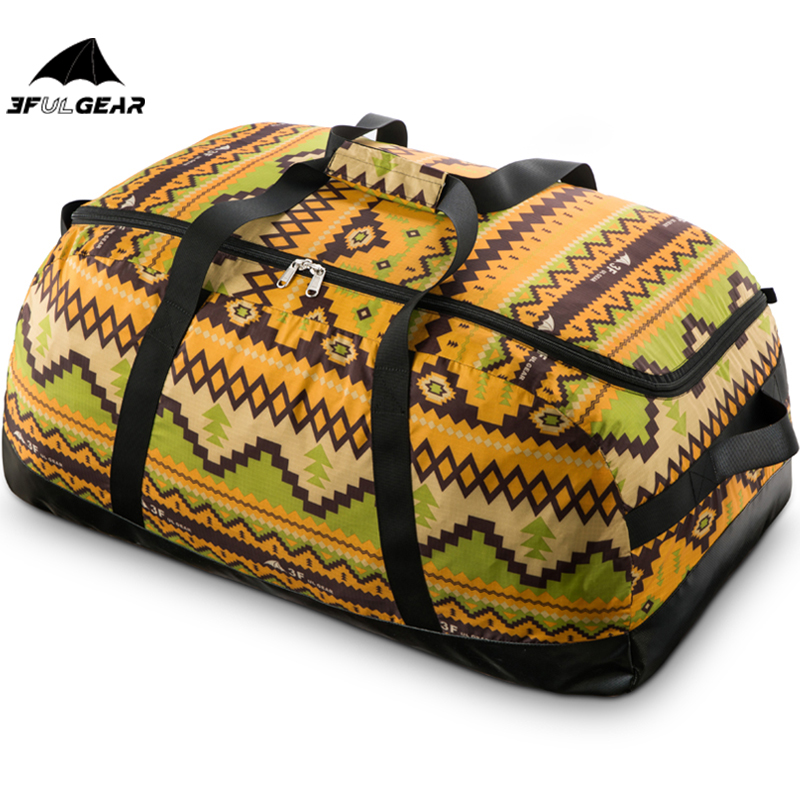 3F UL GEAR в индийском стиле многофункциональная сумка для переноски 40L / 60L / 90L / 120L водонепроницаемая сумка для альпинизма на открытом воздухе