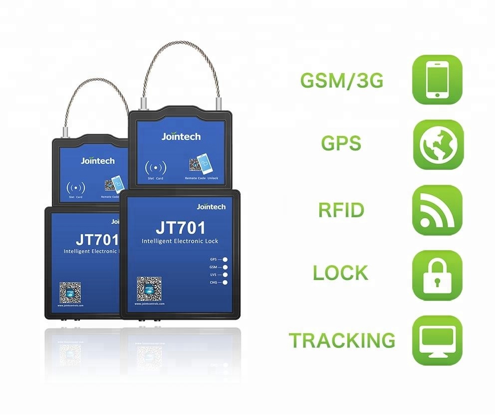 Jointech Новый 4G смарт-GPS электронный трекер замка JT701 для отслеживания контейнера