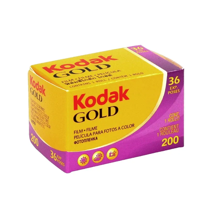 1Roll For KODAK GOLD 200 35mm Film 36 Exposure Per Roll Fit For M35 / M38 /Ultra F9 Camera Classic Film