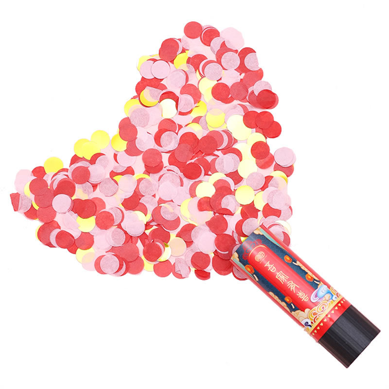 Hand-push small salute wedding hand-twisted firecrackers fireworks birthday party spray flower tube proposal supplies