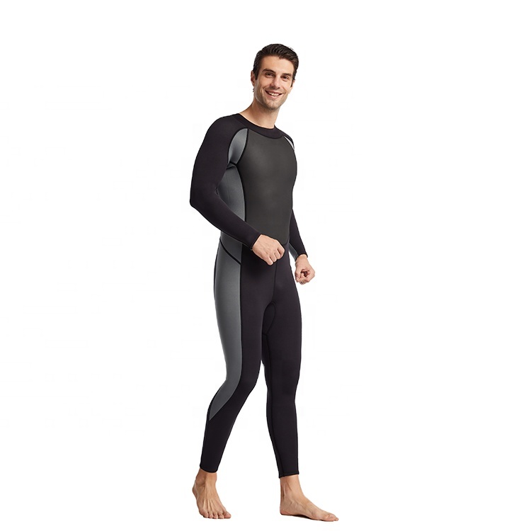 Wetsuits Wetsuit Neoprene 2-3mm Women Bi-color Hooded Long Sleeve Smooth-Skin Freediving Wetsuits
