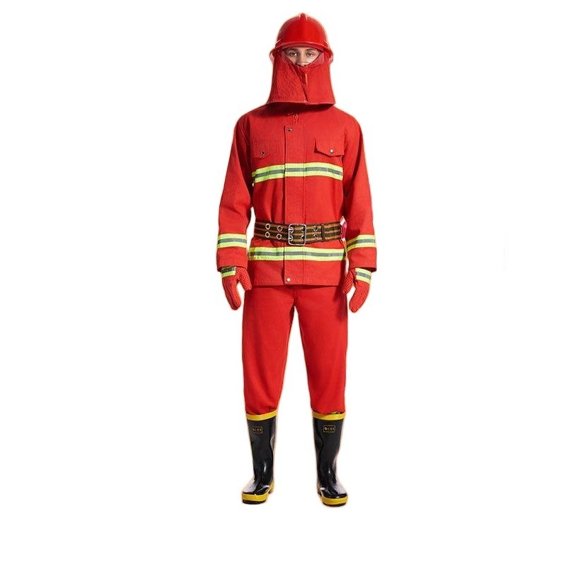 Model 97 Firefighting Rescue Suit Firefighter Fire Resistant Clothing Flame Retardant Suit Firefighting Protective Ensemble