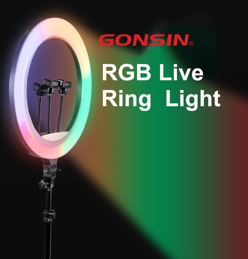 18 inch ring light with stand 18 inch rgb ring light rgb ring light 18 inch