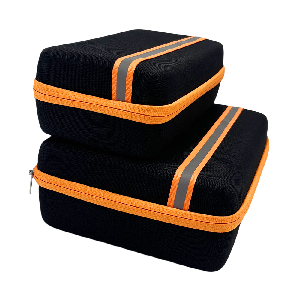 Custom Logo Hard Shell Factory Zipper Carrying Travel Tool Storage Package Box Bag Power Bank Case Organizer Eva Case