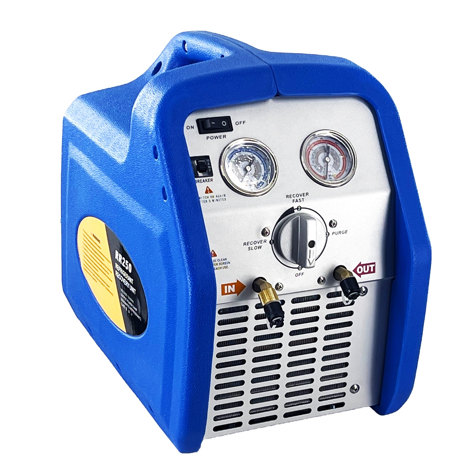 Машина для восстановления хладагента с двойным цилиндром HVAC RR500 1HP/блок для R134a,R410a,R22