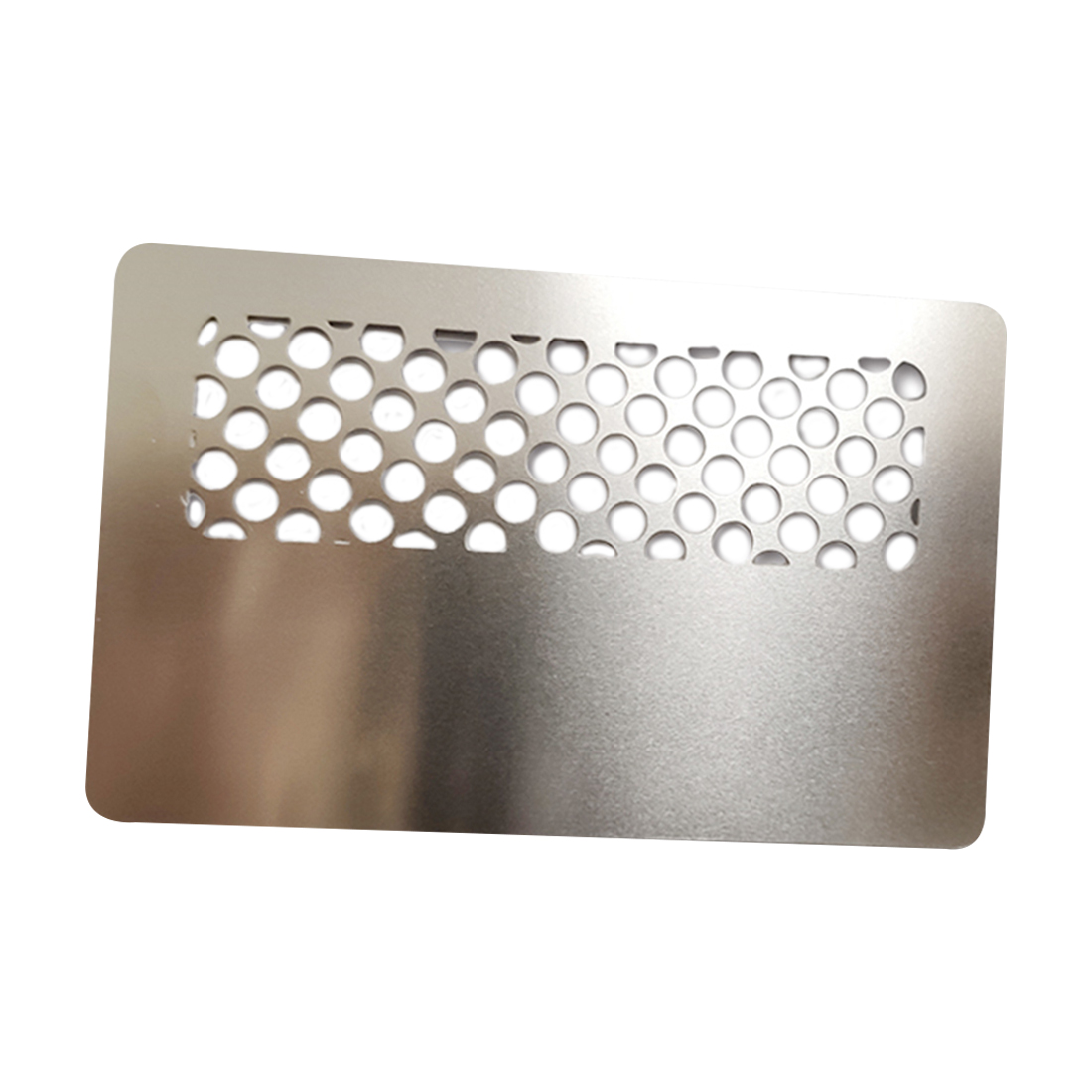Low Price High Quality CR80 Size Stainless Steel Blank Card Custom Printing Metal Card Blanks