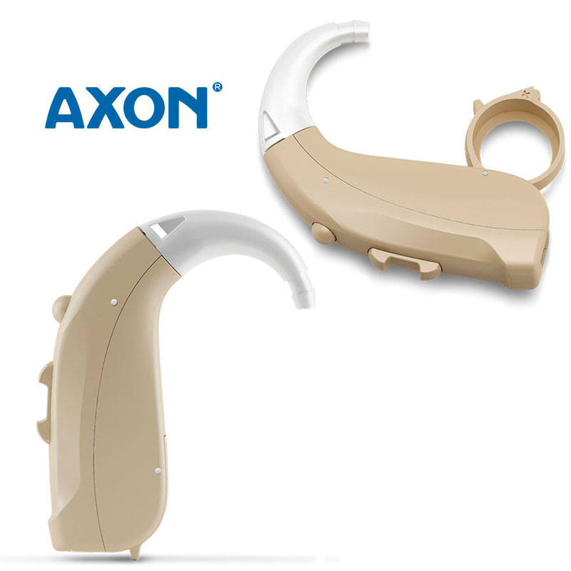 AXON слуховой аппарат беспроводной универсальный слуховой аппарат для потери слуха BTE цифровой слуховой аппарат для глухих