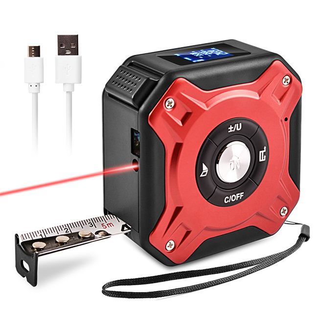 Интеллектуальный цифровой лазерный дальномер Telemetro Rangefinder