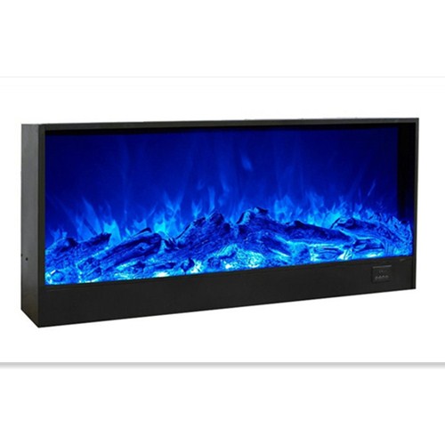 Furniture Wood Fireplace Modern Inserted Led Electric Fireplace OEM Frame Power Decorative Flame