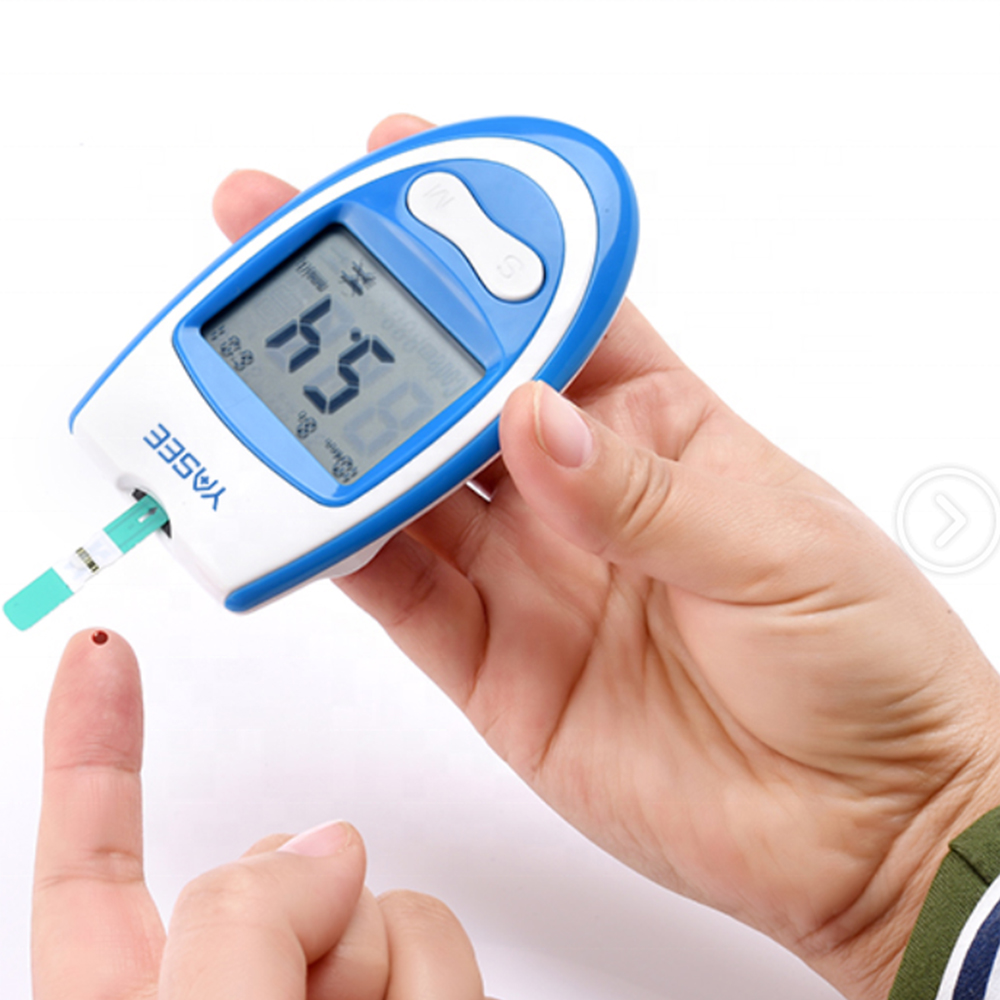 Glucometer -YASEE with Code Strip Handy Small And Easy To Use diabetes monitoring Blood Glucose Meter
