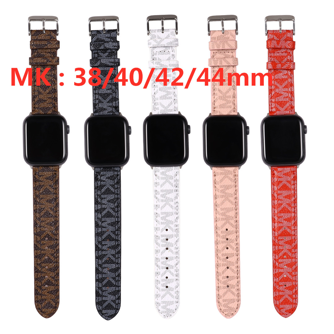 Модный ремешок для часов Apple Watch с кожаным принтом, ремешок для часов apple watch