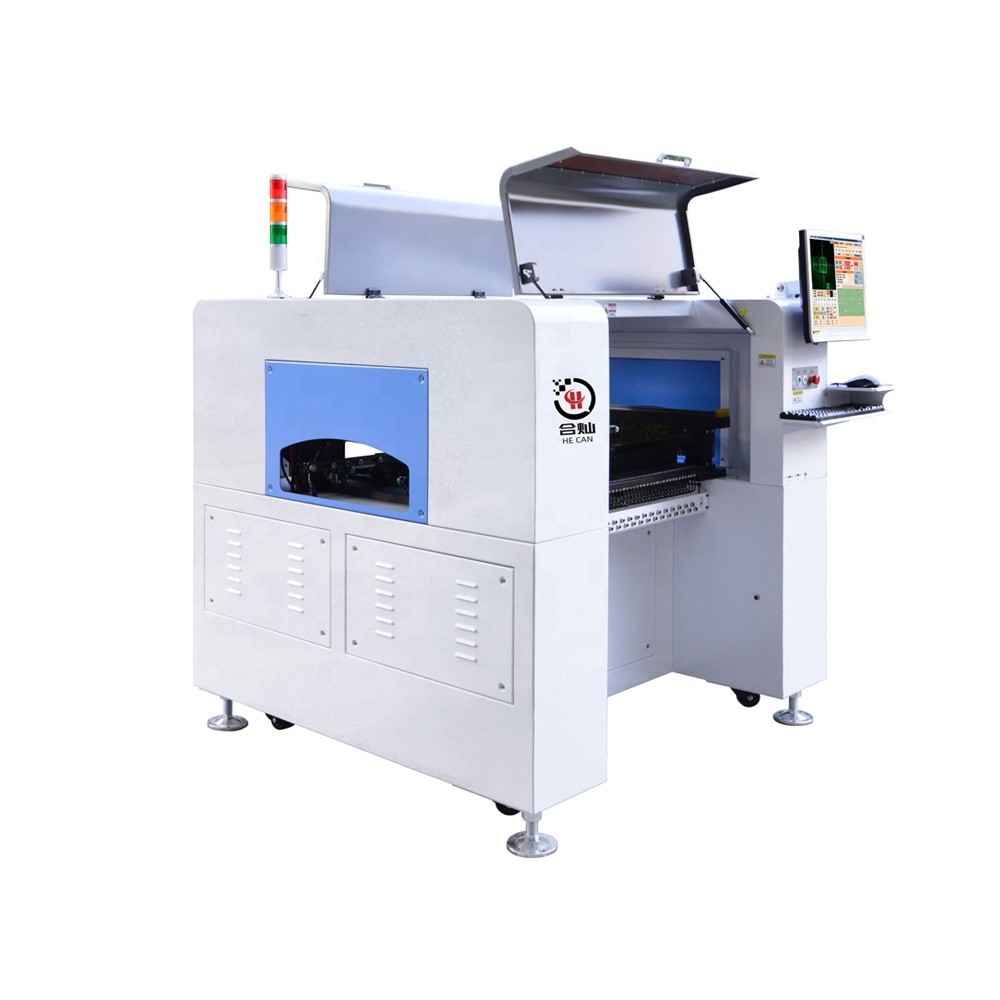 Высокое качество полностью автоматический светодио дный SMT Chip Mounter SMD монтажный Генератор тумана с производством печатных плат