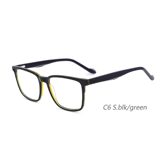 New popular multicolor big frame woman man unisex acetate frames
