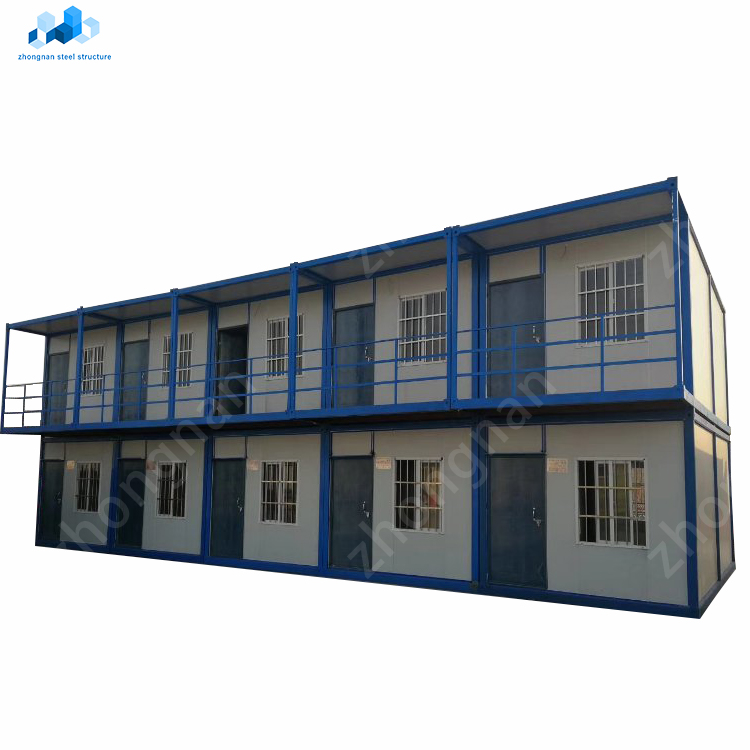 Real estate 2 bedroom prefab simple assembly of modern container house