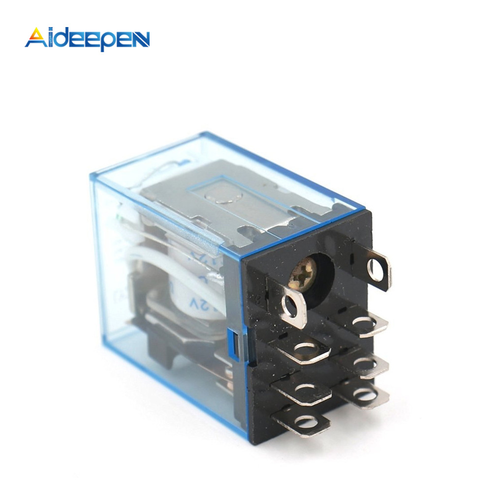 Катушка DPDT LY2NJ DC 12V 10A РЕЛЕ 8 Pin небольшой Omron мощность катушки триггерный релейный модуль
