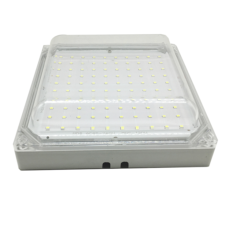220v 20w large cold storage white light explosion-proof low temperature resistant square shaped waterproof LED lamp