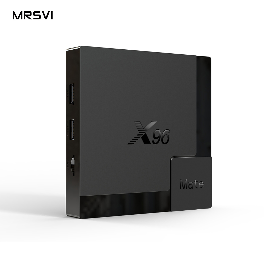 ТВ-приставка X96 Mate Android 10 2,4G & 5G Dual wifi 4 Гб RAM 32 Гб 64 Гб ROM 4K Youtube X96mate телеприставка