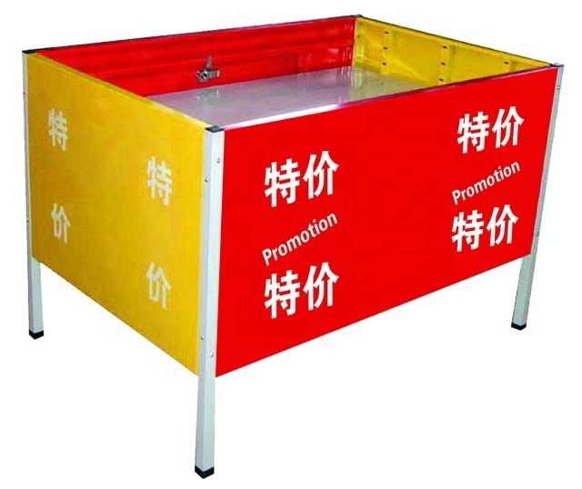 Shunhong customized steel wire promotion display stand counter