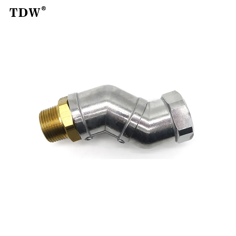 1'' Fuel Nozzle Swivel Rotating Connector Flexible Hose Joint Coupling