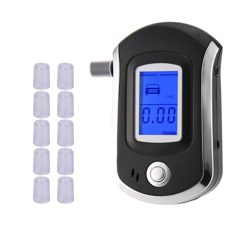 wholesale Mini Alcohol Tester Portable Breathalyzer Handheld Digital Breath Alcohol Tester