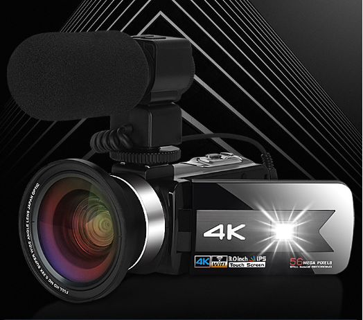 3 дюймов 3840*2160 4K HD видеокамера цифровой видеокамеры TFT LCD 56MP 16x Zoom DV AV ночное видение 4K HD высокое качество крепление для фото и видеосъемки