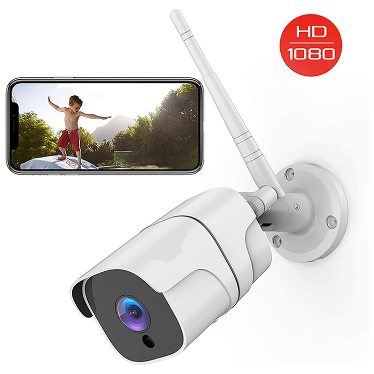 Лидер продаж, HD 1080P наружная цилиндрическая камера Tuya, домашняя система безопасности, Wi-Fi CCTV камера онлайн