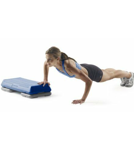 WEIDER шаг платформы W/ 2 стояки и DVD аэробный шаговый EXCERSIZE Набор Новый!