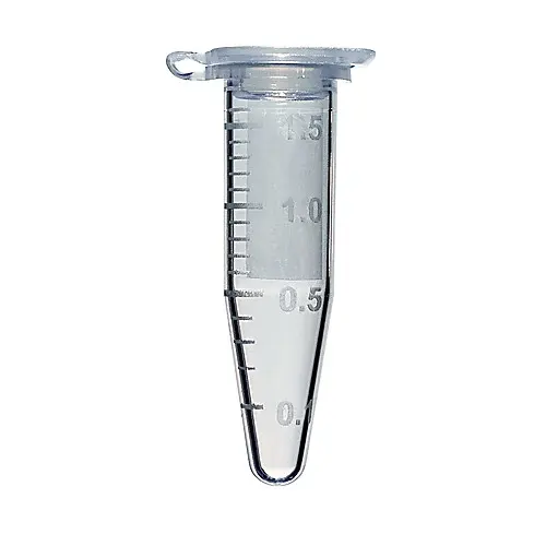 Cellpro Laboratory Clear Plastic Microcentrifuge Falcon Tube MCT Conical bottom