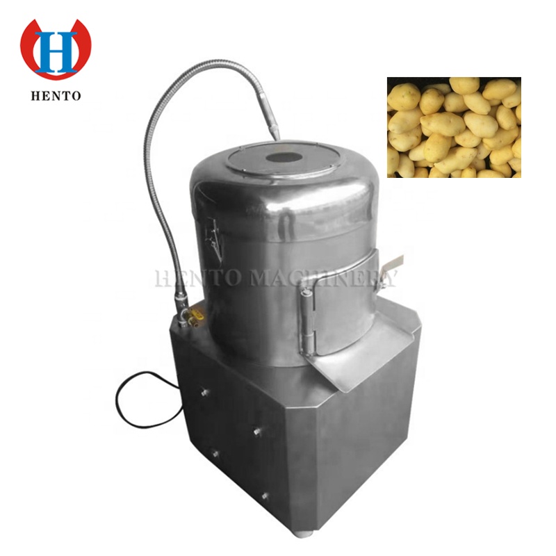 Commercial Small Automatic Potato Washing Peeling Machine