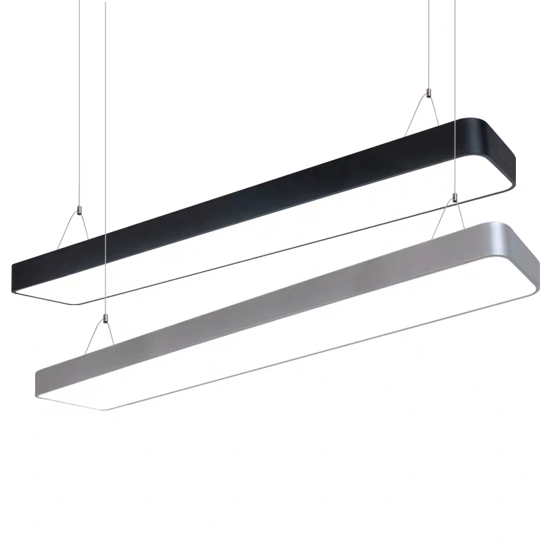 Indoor Lighting Office LED Ceiling Suspended Grille Working Lamps T5 T8 Fluorescent Tube Light Fixture