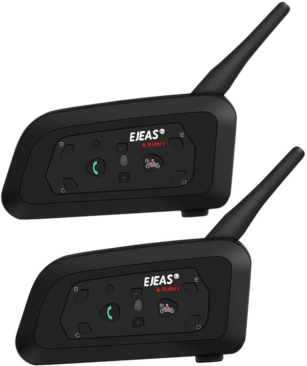 Новый EJEAS бренд 6 ездоков, BT Interphone Bluetooth шлем для Футбол рефери V6