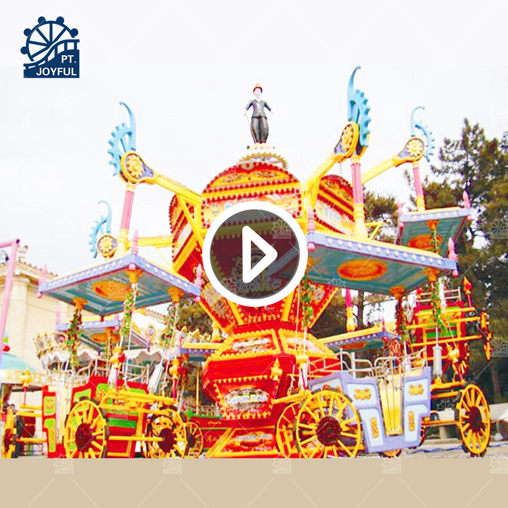Fairground Park Attractive Children Adult Games 360 Degree Rotating Mega Modern Times Rides For Sale