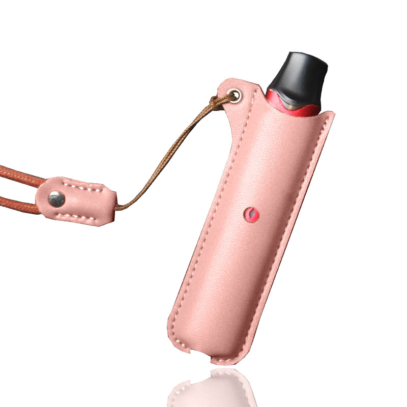 New arrival ecigarette acceories vape lanyard case for vuse alto PU leahter protect cover with rope for vuse alto device