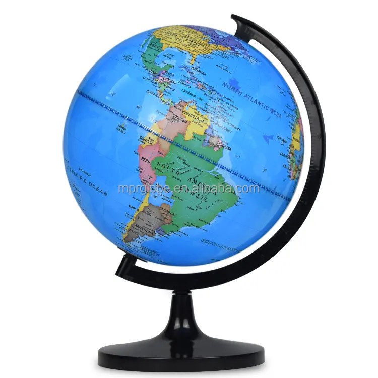 Good Quality Kids Educational Plastic World Globe Earth Map Ball