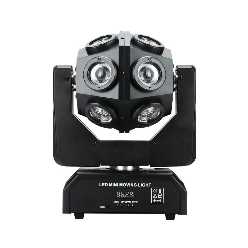 Stage Light RGBW 4IN1 LED Beam Light Head Move Football DMX512 Channel Disco Stage Lighting For DJ party