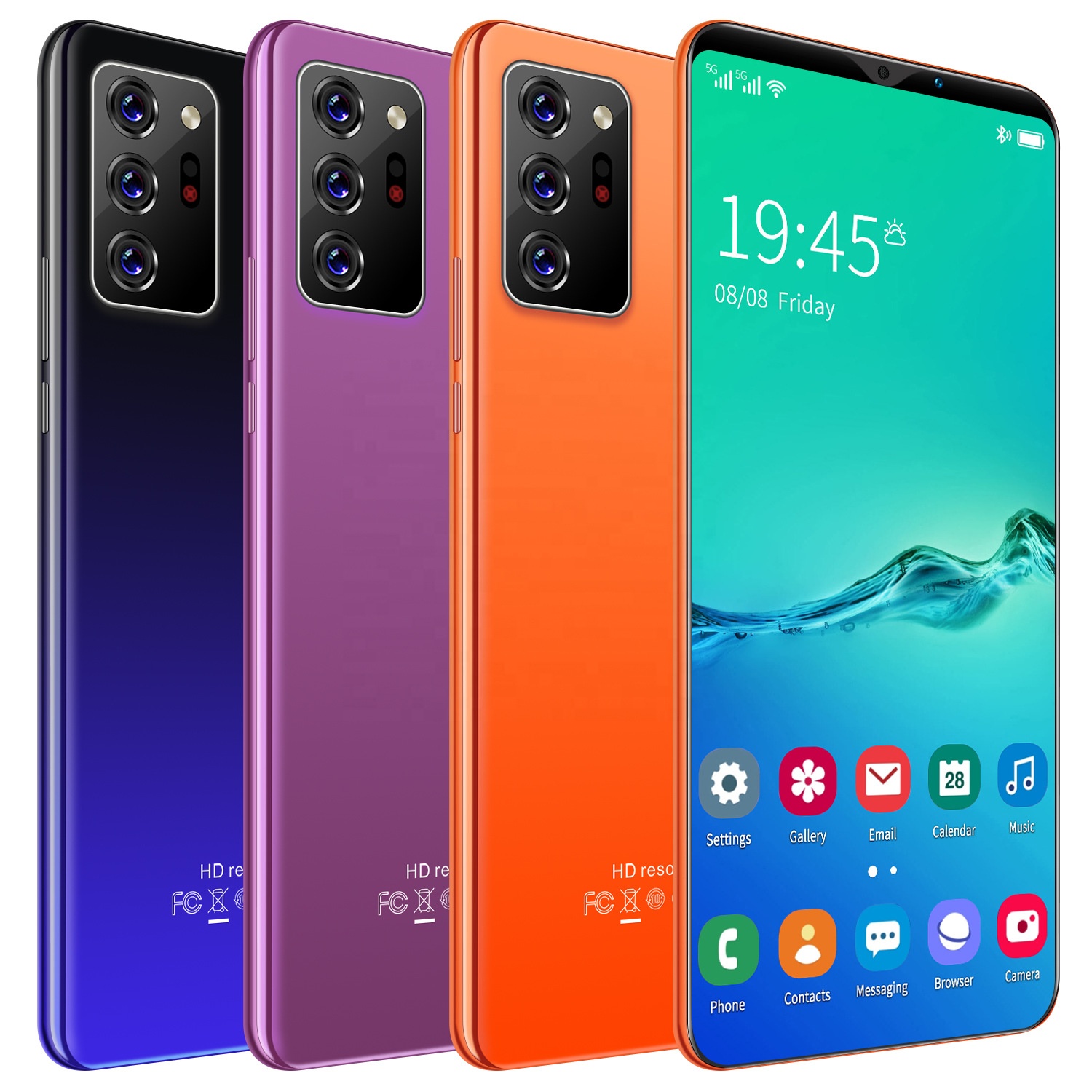 Смартфон Note 20 +, Android 4 + 64 ГБ, 4G, HD-камера