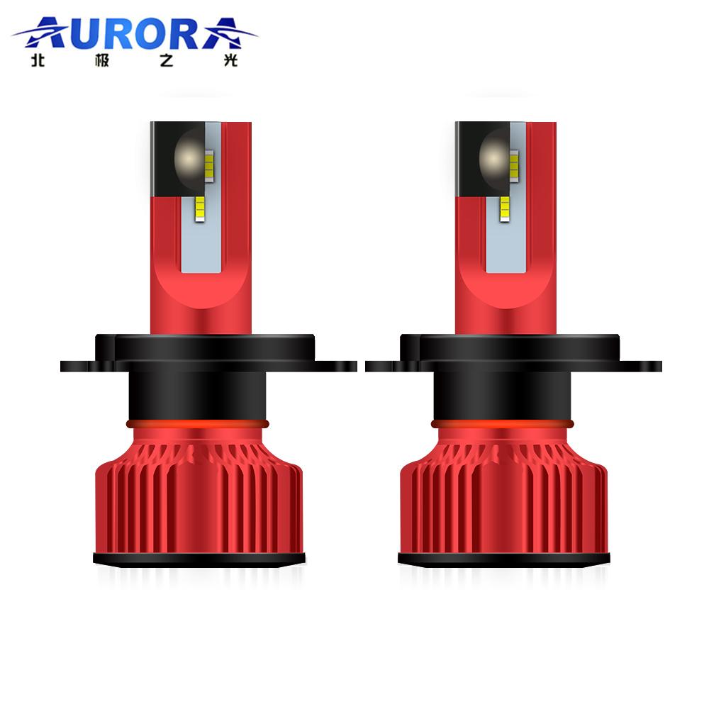 Аврора супер яркий 1 + 1 дизайн H1 H3 H7 H8 H9 H10 H13 9004 9005 9006 9007 стелек поддержат дыхания арки стелек лампы для передних фар H4