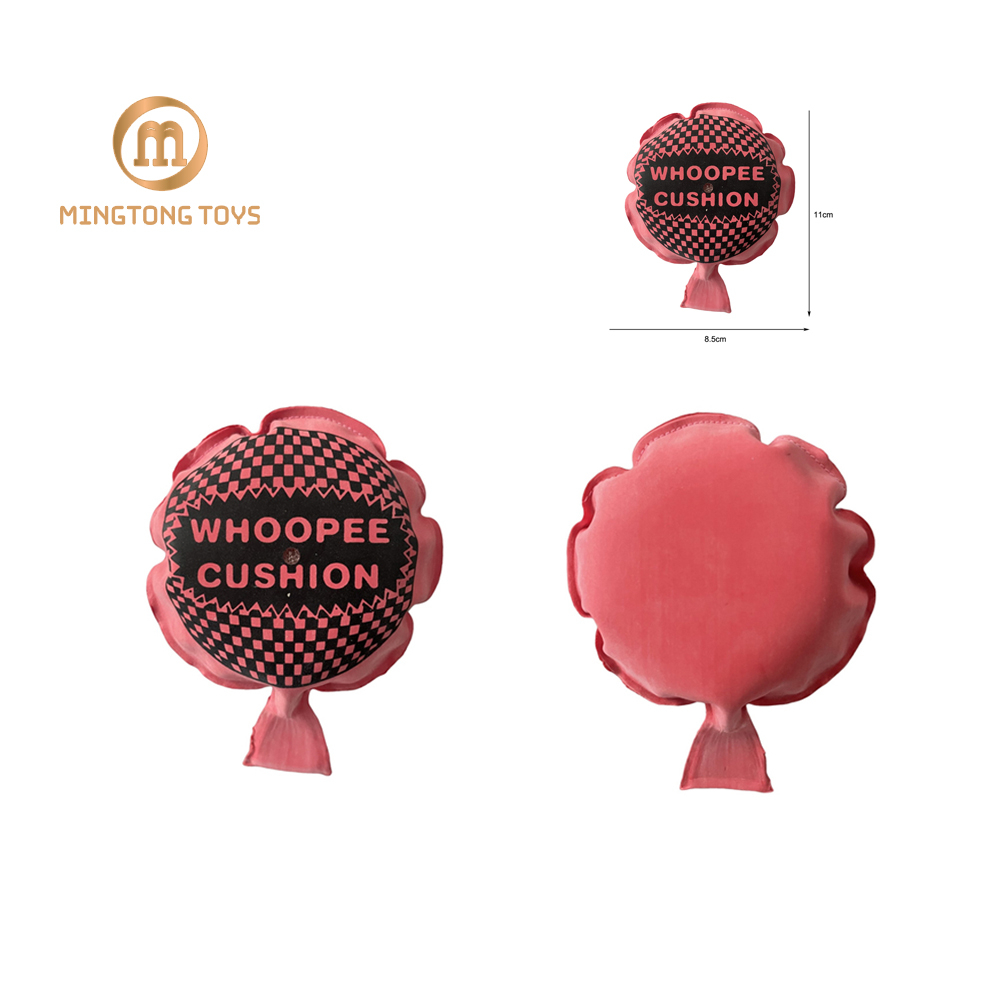 Custom printing kids fun joke gift sponge self inflating mini farting noise makers sound bomb prank bag whoopee cushions toys