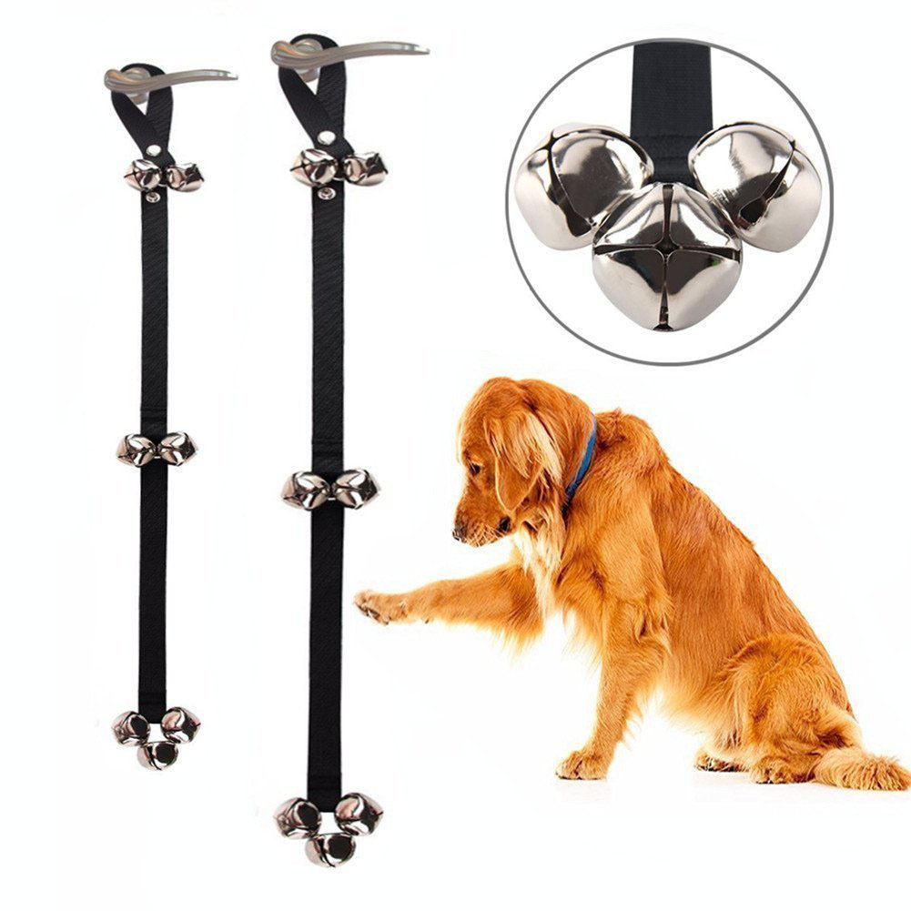 Wholesale Adjustable polyester Dog Doorbell Rope Pet Dog Doorbell For Training Housebreaking