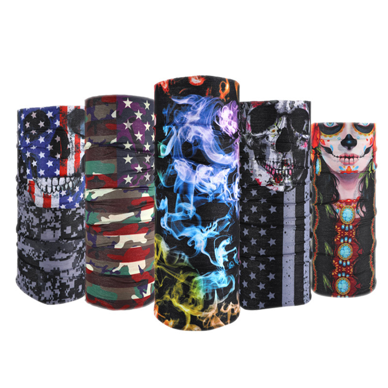 Custom your own logo Sun UV Protection Sports Magic Gaiter kids face covering scarf