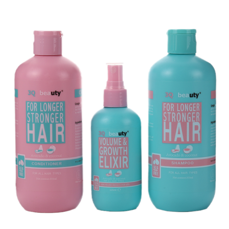 Hot selling 3Q hairdressing shampoo and conditioner Lightening, Clarifying Deep Cleansing