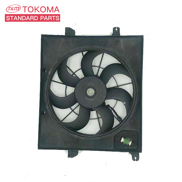 AC Condenser Fan Assembly Radiator for KIA SOUL 2010 25380-2X000 high speed radiator fan