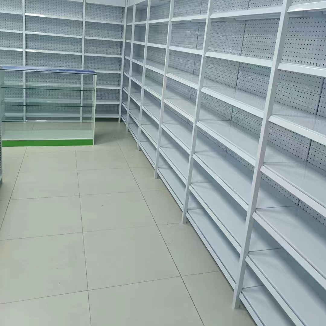 Индивидуальные розничные дисплеи Оптовый магазин полок Стеллажи для гондолы Стеллажи для магазинов супермаркетов