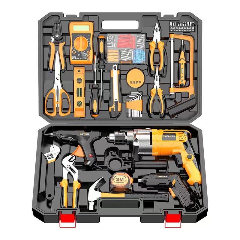 Hardware Power Tools Electric Drill Set Wholesale Electric Tools Electric Drill Multifunctional Home Repair High-power Tool Sets