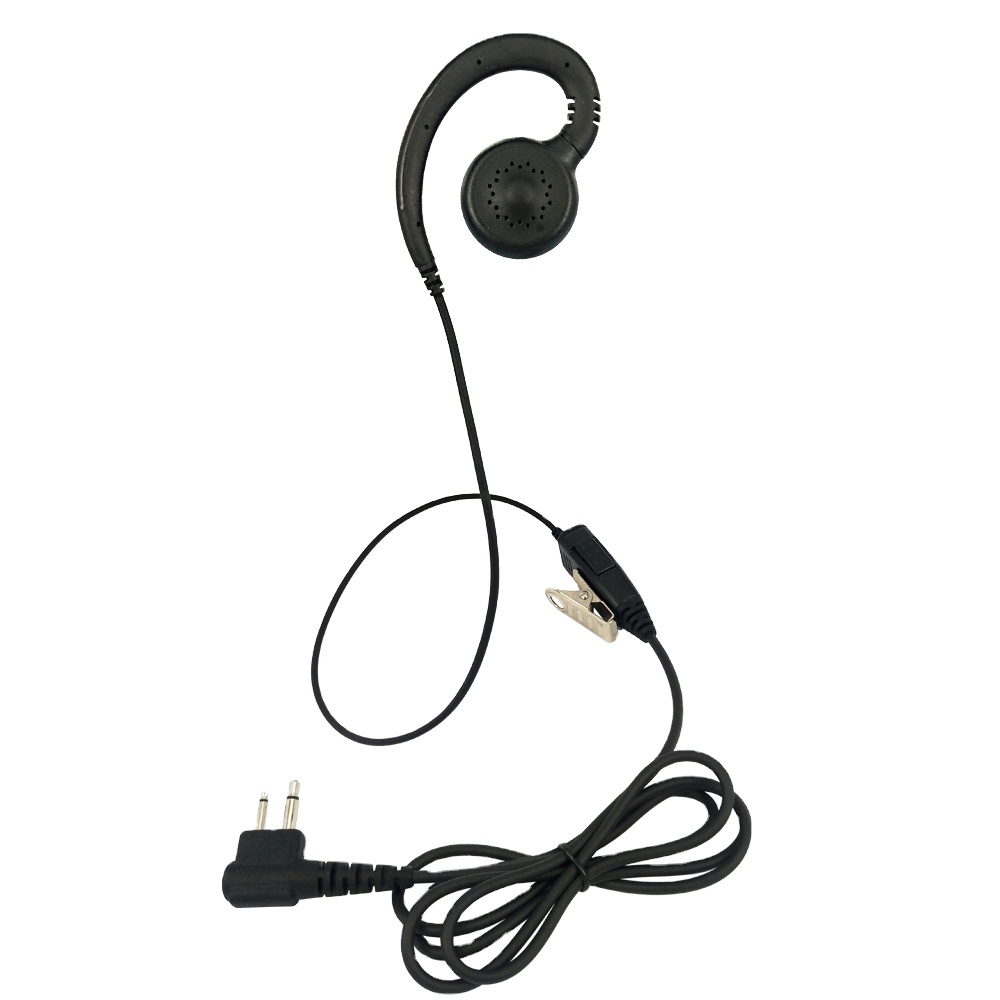 Наушники большой формы для Motorola GP88 GP300 GP308 GP2000 GP3688 CP040 EP450 PTX600 PRO1150 Walkie Talkie EP5702 2 Pin