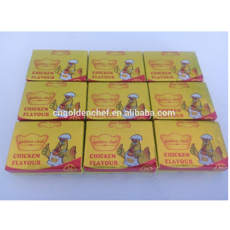 Халяль bouillon cube куриный аромат OEM Bouillon cube куриная сущность Халяль пищевая добавка