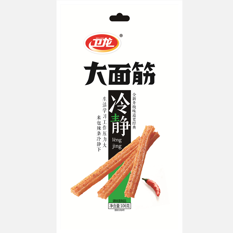 Сладкая и острая сывороточная мука Weilong, большие пищевые продукты для хлопьев и закусок с перцем чили, китайская закуска