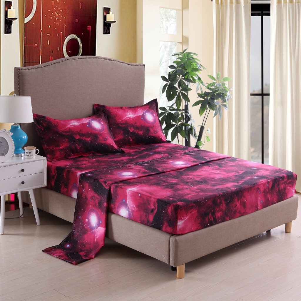 textile mattress cover set 2021 bedding cover for bed pillow case blue star mattress cover