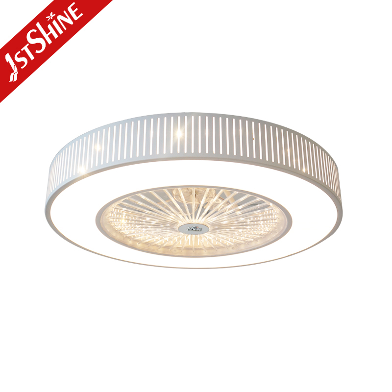 1stshine neuestes Finish ABS Klingen bundig Deckenventilator mit LED Licht