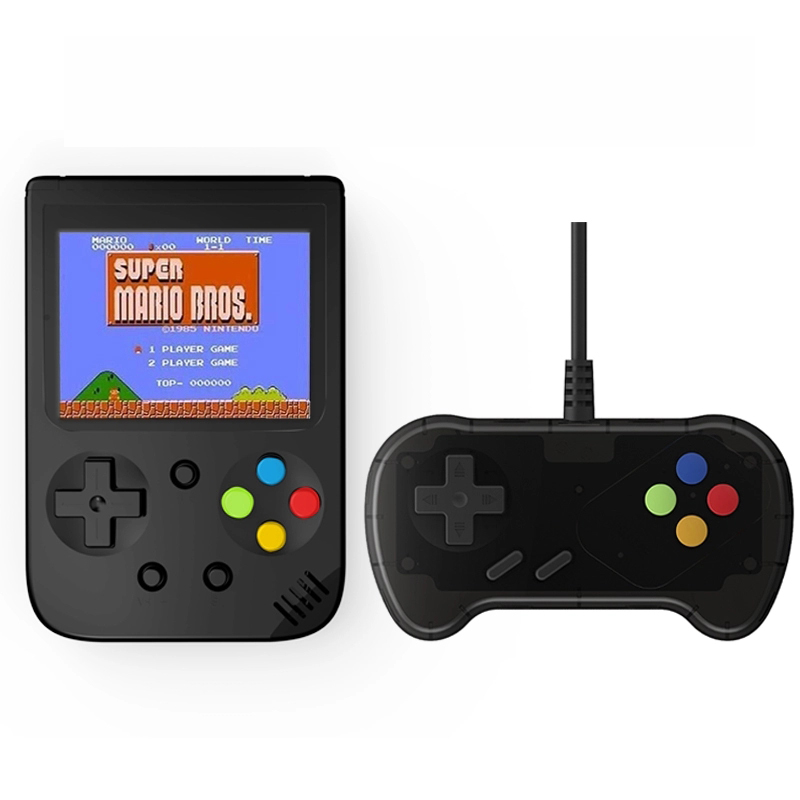 Недорогая Игровая приставка HLM 500 в 1, портативная игровая Ретро консоль, ручной игровой плеер с перезаряжаемой батареей